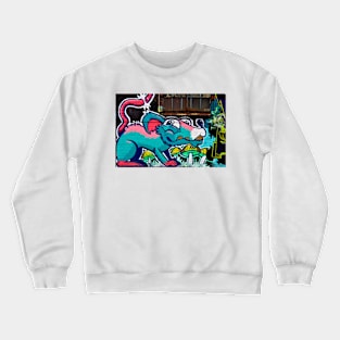 Street Art Graffiti Digbeth Birmingham UK Crewneck Sweatshirt